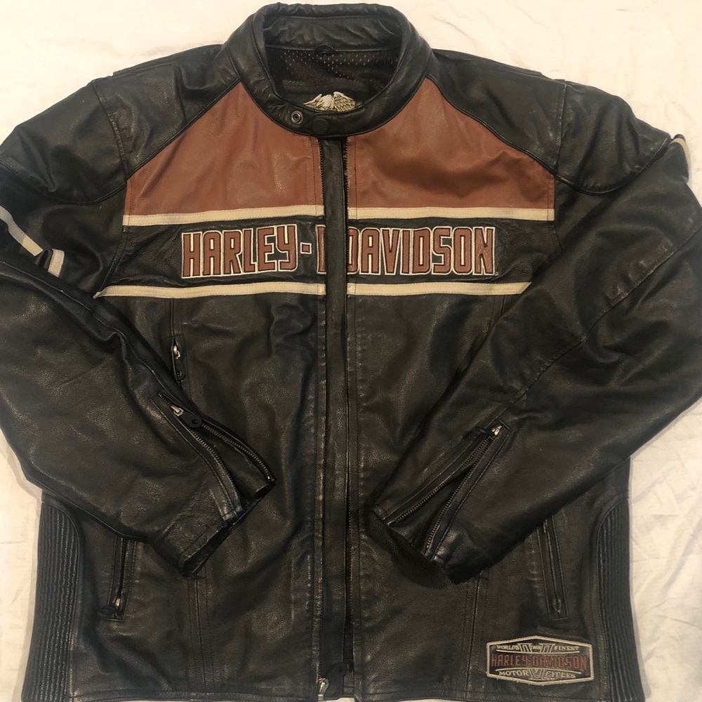 Men Harley Davidson leather jacket